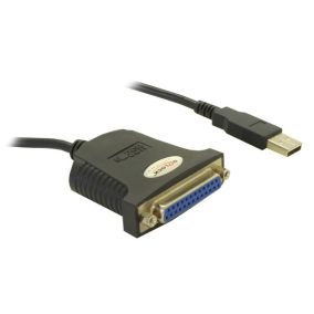 Delock USB apa - LPT Parallel Port DB25 anya 0.8m (61330)