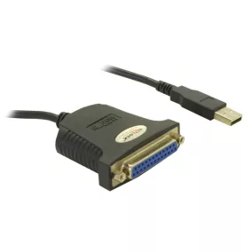Delock USB apa - LPT Parallel Port DB25 anya 0.8m (61330)