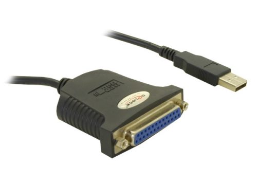 Delock USB apa - LPT Parallel Port DB25 anya 0.8m (61330)
