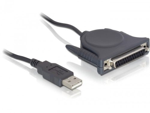 Delock USB apa - LPT Parallel Port DB25 anya 1.6m (61509)