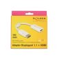 Delock Adapter Displayport 1.1 apa - HDMI anya (61767)