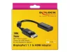 Delock Adapter Displayport 1.1 apa - HDMI anya (61849)