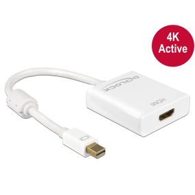 Delock mini Displayport 1.2 - HDMI 4K aktív adapter (62612)