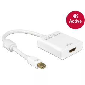 Delock mini DisplayPort 1.2 - HDMI 4K aktív adapter (62612)