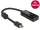 Delock mini DisplayPort 1.2 - HDMI 4K passzív adapter (62613)