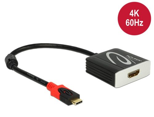 Delock USB 3.1 USB-C - HDMI átalakító konverter 4K 60Hz (62730) 