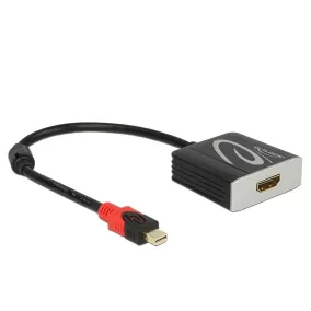   Delock mini DisplayPort apa 1.2 - HDMI anya adapter 4K 60Hz (62735)
