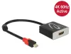 Delock mini DisplayPort apa 1.2 - HDMI anya adapter 4K 60HZ (62735)