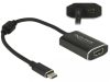 Delock USB C - HDMI (DP váltakozó mód) 4K 60 Hz adapter (62988)