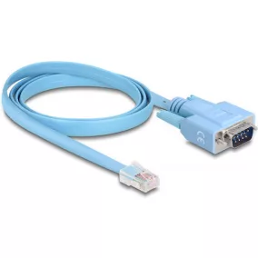 Delock RS232 apa - RJ45 CISCO Console kábel 1m (63353)