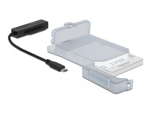 Delock USB Type C - SATA átalakító 2.5 védő borítóval (64084)