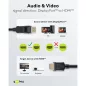 Goobay DisplayPort - HDMI 4K 60Hz kábel 5m (64844)