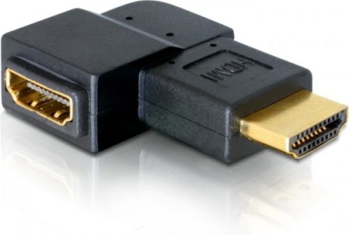 Delock HDMI jobbos sarok fordító adapter (65076)