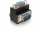 Delock VGA apa - VGA anya 90 fokos adapter (65171)