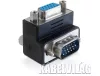 Delock VGA apa - VGA anya 270 fokos elforgatott adapter (65247)