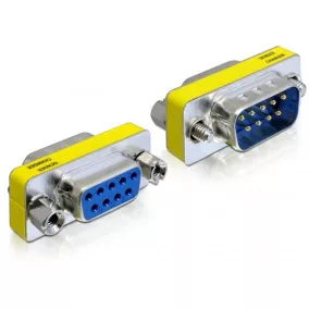 Delock soros Sub-D9 anya-apa fordító adapter (65249)