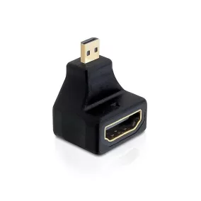   Delock HDMI-A anya > micro HDMI-D apa 90° adapter (65270)