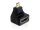 Delock HDMI-A anya > micro HDMI-D apa 90° adapter (65270)