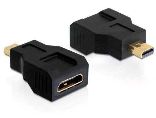 Delock mini HDMI anya - micro HDMI apa adapter (65271)