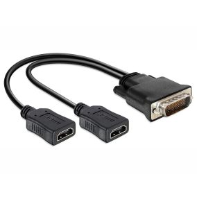 Delock DMS-59 apa - 2 x HDMI anya adapter (65280) 