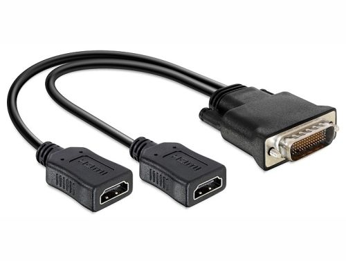 Delock DMS-59 apa - 2 x HDMI anya adapter (65280) 