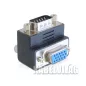   Delock VGA apa - VGA anya 90 fokos elforgatott adapter (65289)