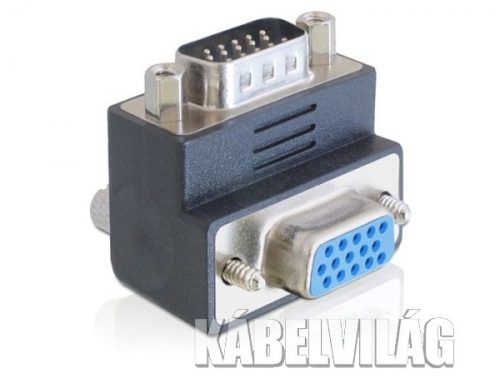 Delock VGA apa - VGA anya 270 fokos adapter (65290)