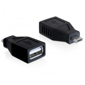   Delock Adapter USB micro-B male > USB 2.0-A female (65296)