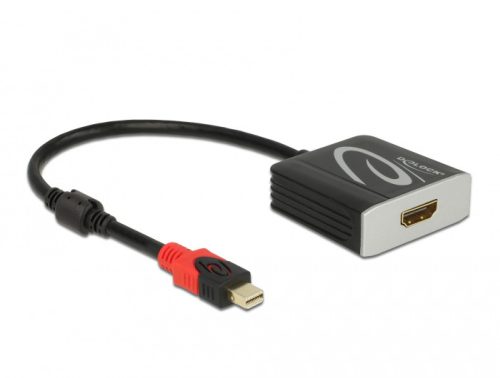 Delock mini DisplayPort apa 1.4 - HDMI anya aktív adapter 4K 60HZ (65302)