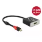   Delock mini DisplayPort apa 1.4 - HDMI anya aktív adapter 4K 60Hz (65302)