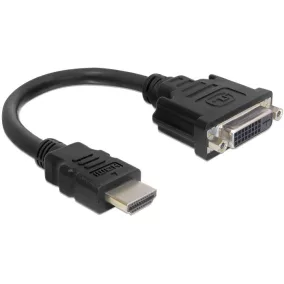 Delock HDMI apa - DVI anya 24+1 átalakító (65327)