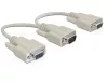 Delock VGA apa > 2 x VGA anya adapter, 20 cm (65328)