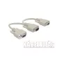 Delock VGA apa > 2 x VGA anya adapter, 20 cm (65328)