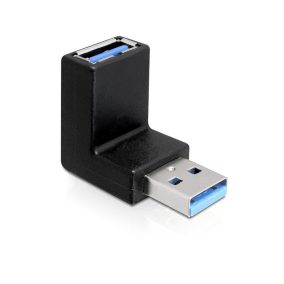Delock USB 3.0 90 fokos adapter (65339)