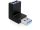 Delock USB 3.0 90 fokos adapter (65339)