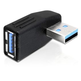   Delock USB 3.0 270 fokban vízszintesen elforgatott adatper (65342)