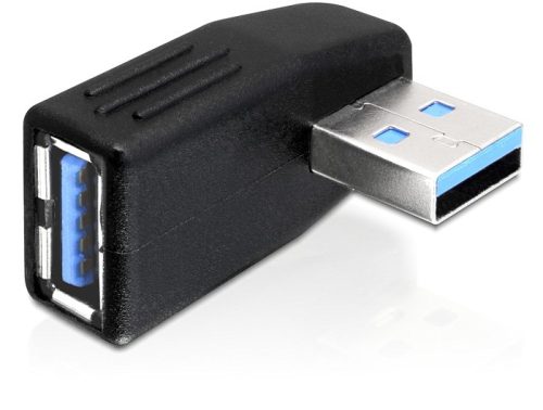 Delock USB 3.0 270 fokban vízszintesen elforgatott adatper (65342)