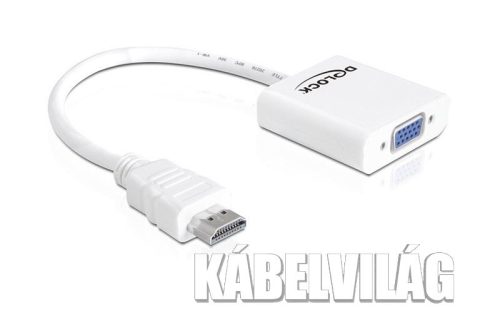 Delock HDMI > VGA átalakító konverter (65346)