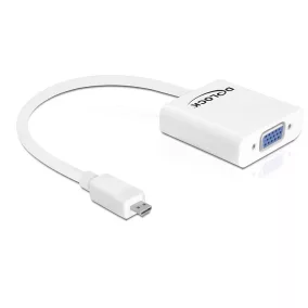 Delock Adapter HDMI micro D apa > VGA anya (65347)