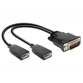 Delock DMS-59 apa - 2 x Displayport anya adapter (65354)