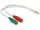 Delock Jack 4pin (CTIA) 3.5 apa - 2x Jack anya adapter (65447)