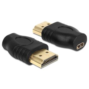 Delock micro HDMI anya - HDMI apa adapter (65507)