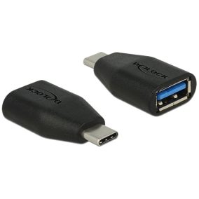   Delock 3.1 Gen 2 USB C apa - USB A anya 10 Gbps adapter (65519)
