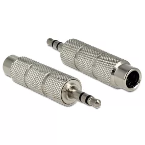   Delock 3.5mm sztereó dugó - 6.35mm sztereó aljzat adapter (65548)