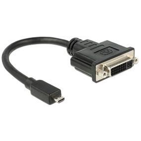 Delock micro HDMI apa - DVI anya 24+5 átalakító (65563)