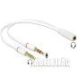 Delock jack 4pin anya (CTIA) - 2 x jack apa adapter (65585)