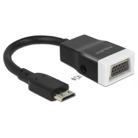 Delock mini HDMI - VGA átalakító konverter (65588)