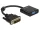 Delock DVI-D 24+1 - VGA átalakító adapter (65658)