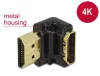 Delock HDMI 90 fokos fordító 4K adapter (65662)