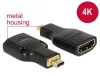 Delock HDMI - Micro HDMI 2.0 4K átalakító adapter (65664)